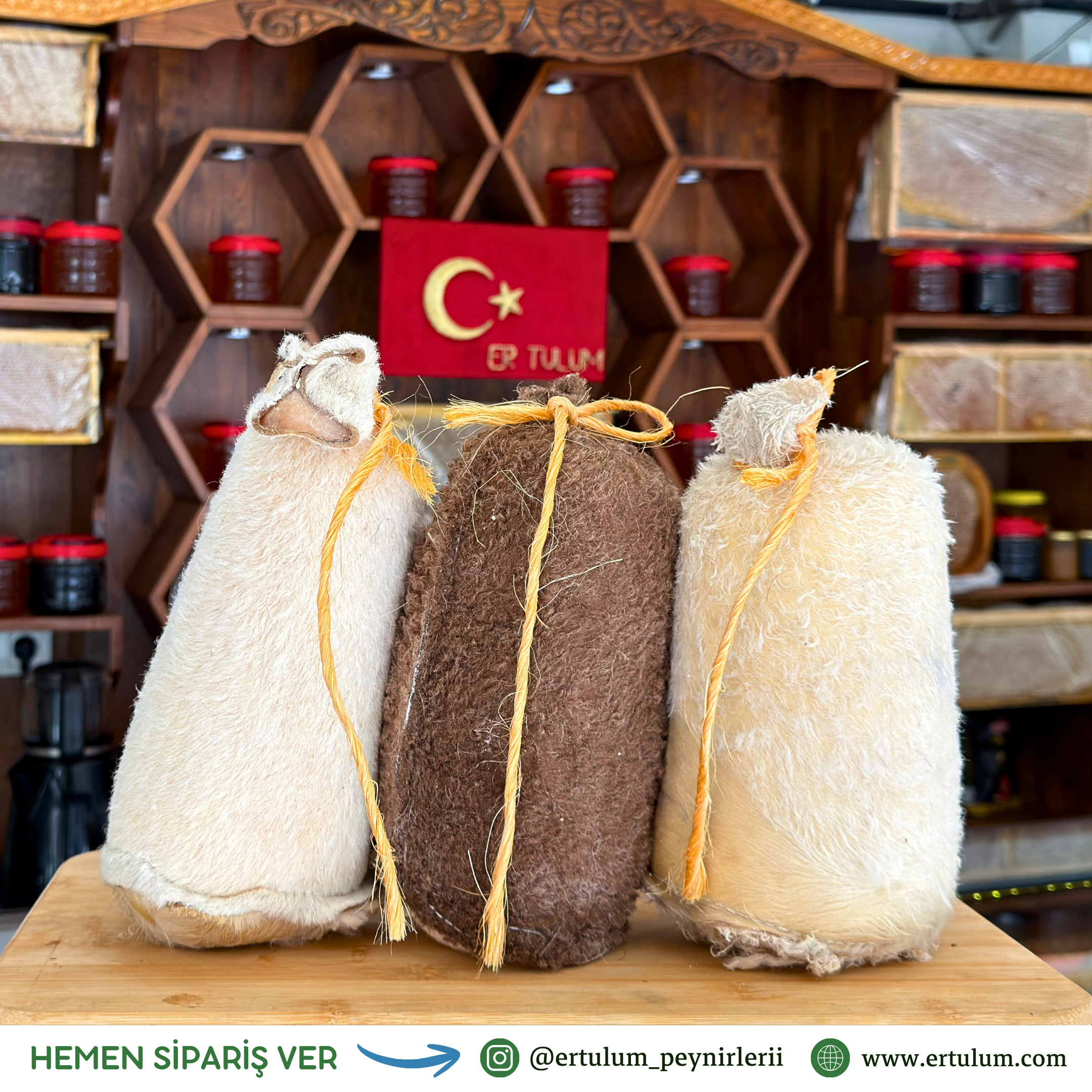 3 Deri Tulum Peyniri 1,4-1,6 Kg - Görsel 1